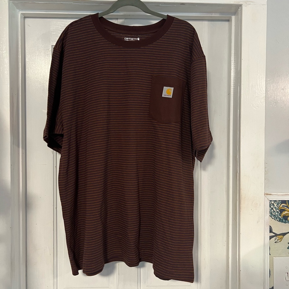 MENS HEAVY DUTY CARHARTT SHIRT SIZE XXL